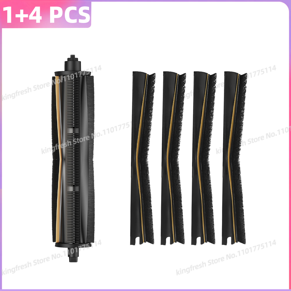 Compatible avec Brosse Tricut Dreame X30 / X40 Ultra, L20 / L30 / L40 / L10s Ultra Gen 2, X40 Master, MOVA E30 / P10 Pro Ultra / S10 Plus/P50 Pro Ultra, L10s Pro Ultra Heat, Xiaomi X20 Pro / X10+ / X20+: plum