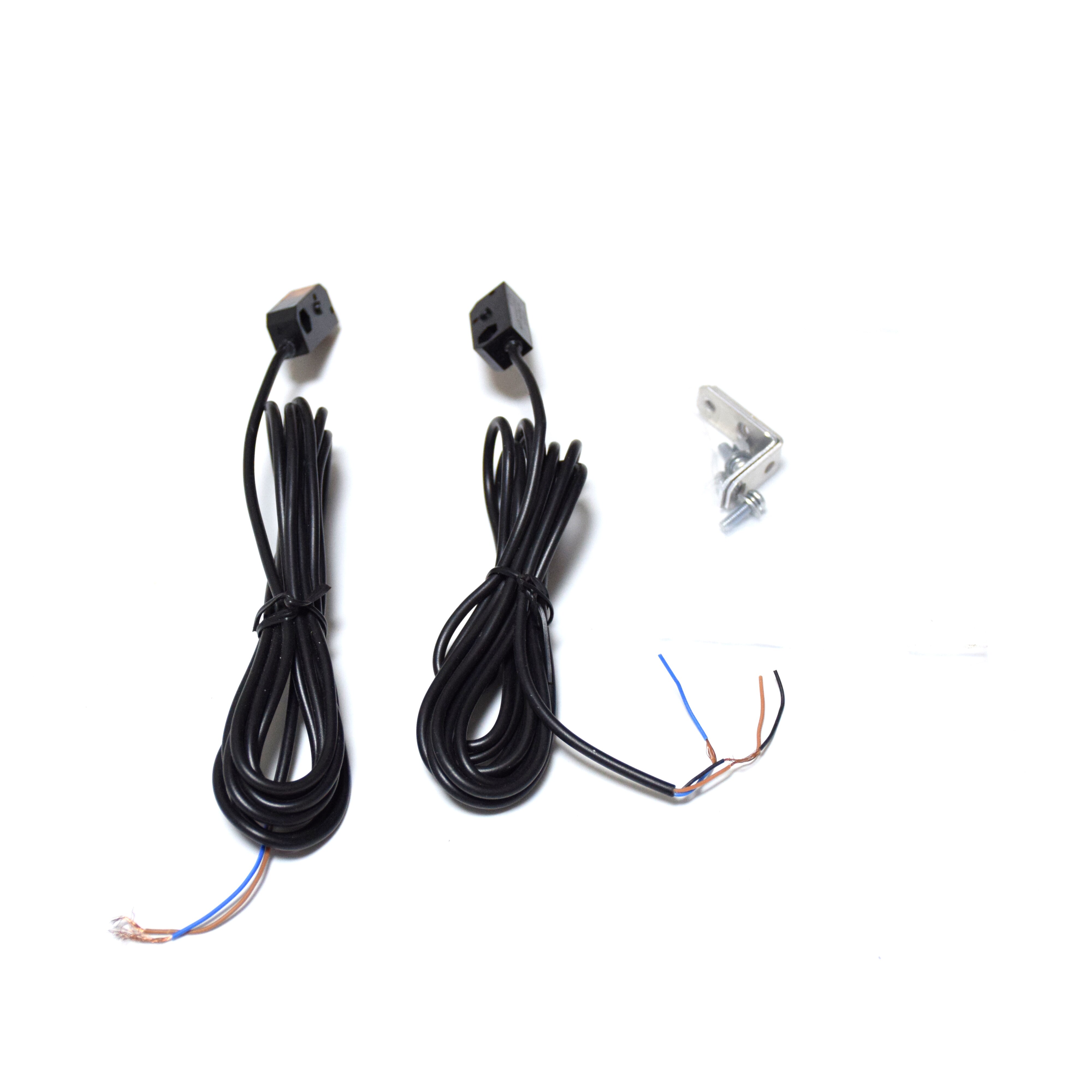 Détecteur de faisceau infrarouge photoélectrique, alarme, interrupteur photoélectrique, distance de détection à 2 mètres, NPN normal ouvert, pas de sortie