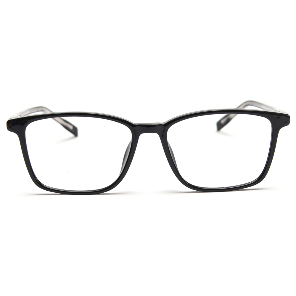 Kachawoo TR90 thin frame square glasses men black brown grey acetate glasses frames women optical eye-wear unisex decoration