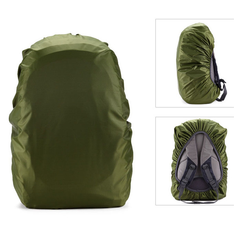 30-40L Reflektierende Wasserdichte Rucksack Regen Cover Outdoor Sport Nacht Radfahren Sicherheit Licht Regenschutz Fall Tasche Camping Wandern