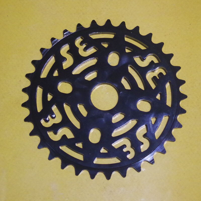 BMX Single Speed Chainwheel 33T Sprocket Chainring Aluminium alloy