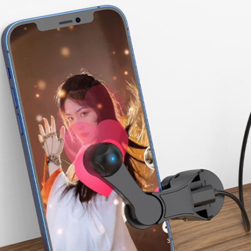 Mobile Phone Screen Auto Clicker with USB Interface Electric Physical Continuous Powerful Clip Click Head, Integrated