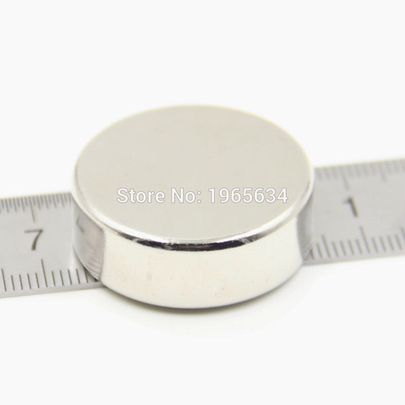 1 Pcs Neodymium N35 Dia 30 Mm X 10 Mm Sterke Magneten Tiny Disc Ndfeb Rare Earth Voor Ambachten Modellen koelkast Plakken Magneet 30x10mm