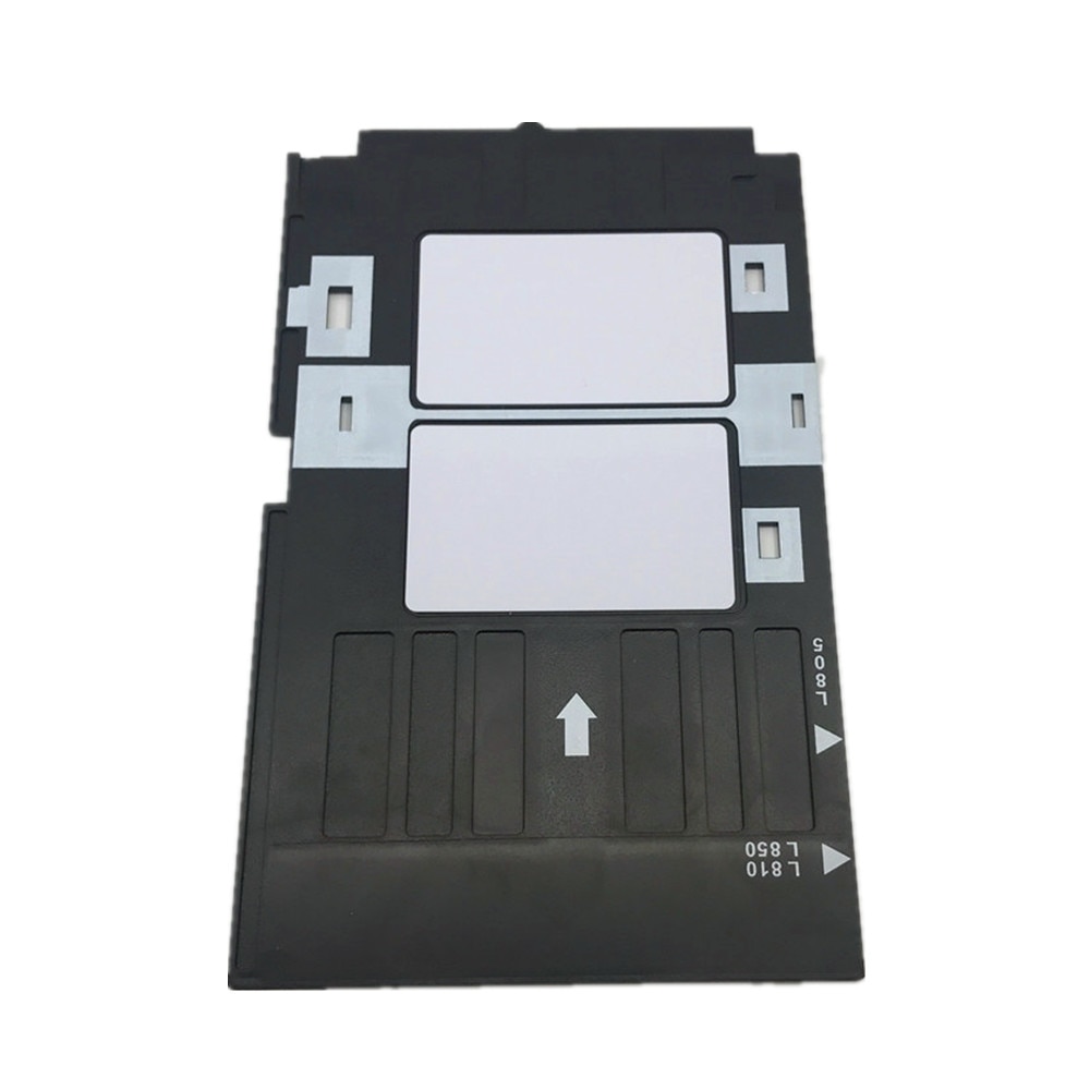 PVC Ich würde Karte Tablett für Epson L800, L801, L805, L810, l850 inkjet drucker zu druck leer CR80 größe inkjet pvc karten mitgliedschaft karte
