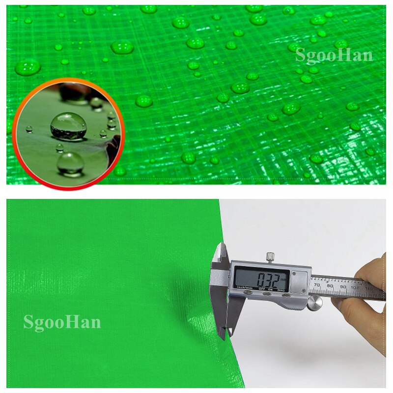 0.32mm PE Tarpaulin Rainproof Cloth Garden Shading Sail Outdoor Awning Boat Truck Canopy Tarp Dog House Cover Waterproof Cloth