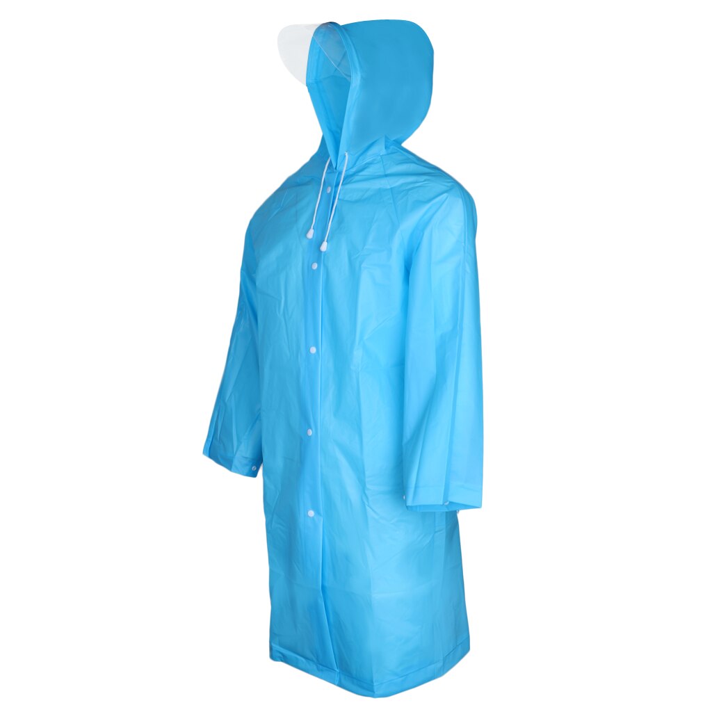 Portable Waterproof Raincoat Rain Poncho Jacket Coat for Hiking Cycling Camp