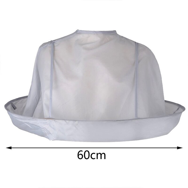 Vattentät hår klippning cape frisyr förkläde kappa paraply salong frisör redskap frisör skägg hårfångare vikbart bad enl