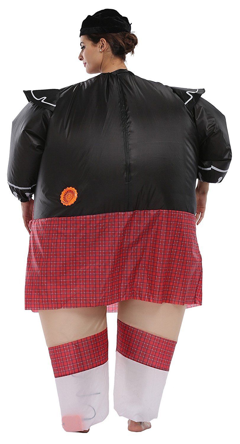 Halloween Costume Clothing AirSuits Inflatable Warrior inflatable cloth Dress Adult Chub Suit Air blown Carnival Full Set
