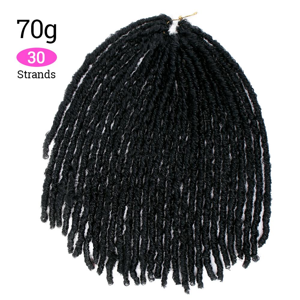 14 Inch Faux Locs Crochet Braids Synthetic Braiding Hair Extensions Braids Passion Twist Hair Extensions: 5Pcs/Lot