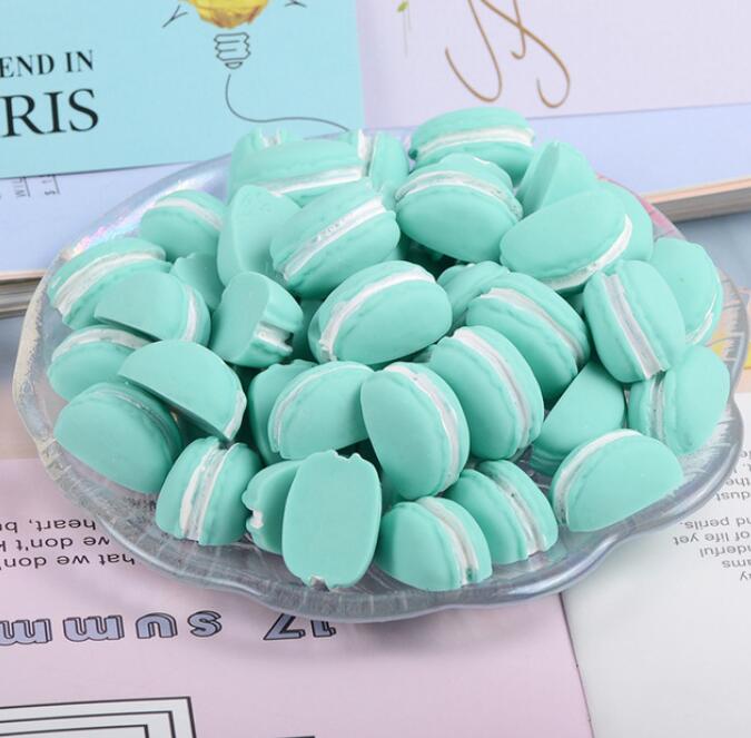 Décorations macarons Kawaii en résine, embellissements pour Scrapbooking, accessoires de bricolage, artisanat, 20 pièces/lot: 07