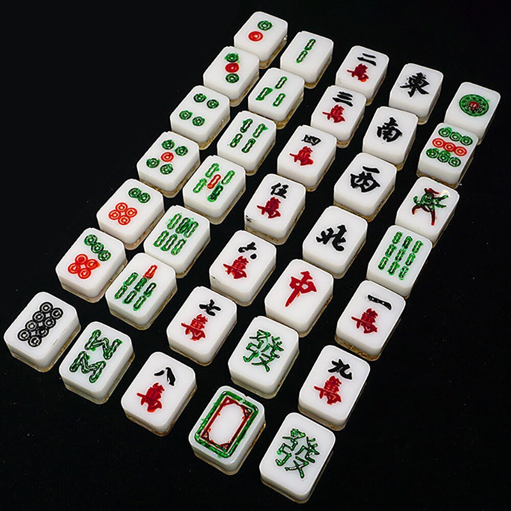 3D Siliconen Mal Handgemaakte Chinese Mahjong Hars Tool Silicone Crystal Epoxy Mahjong Mal Voor Maken Vinden Accessoires Sieraden
