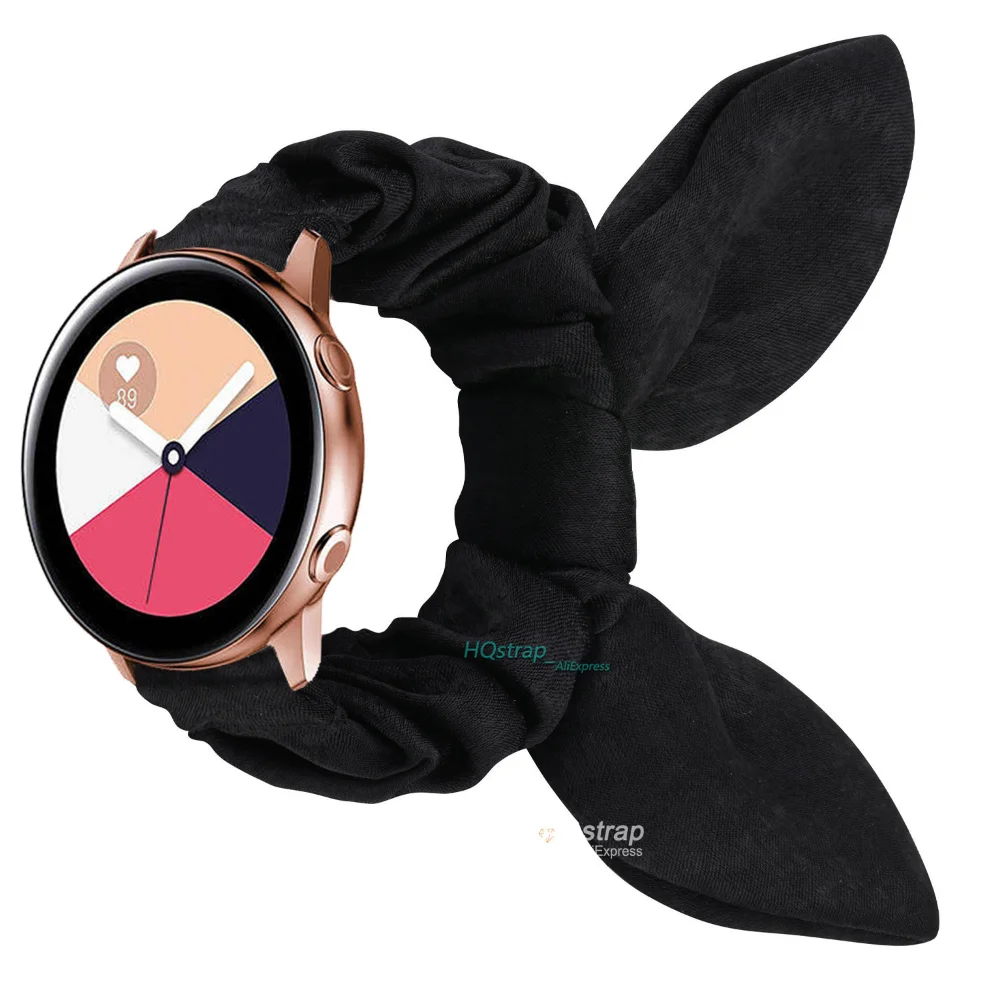 Correas elásticas Scrunchie para reloj samsung Galaxy, banda de reloj de 42mm 46 para samsung Galaxy Watch 3 41 45mm Huawei Watch GT 2e: ( S ) length 130mm / 120 / For lug width 20mm