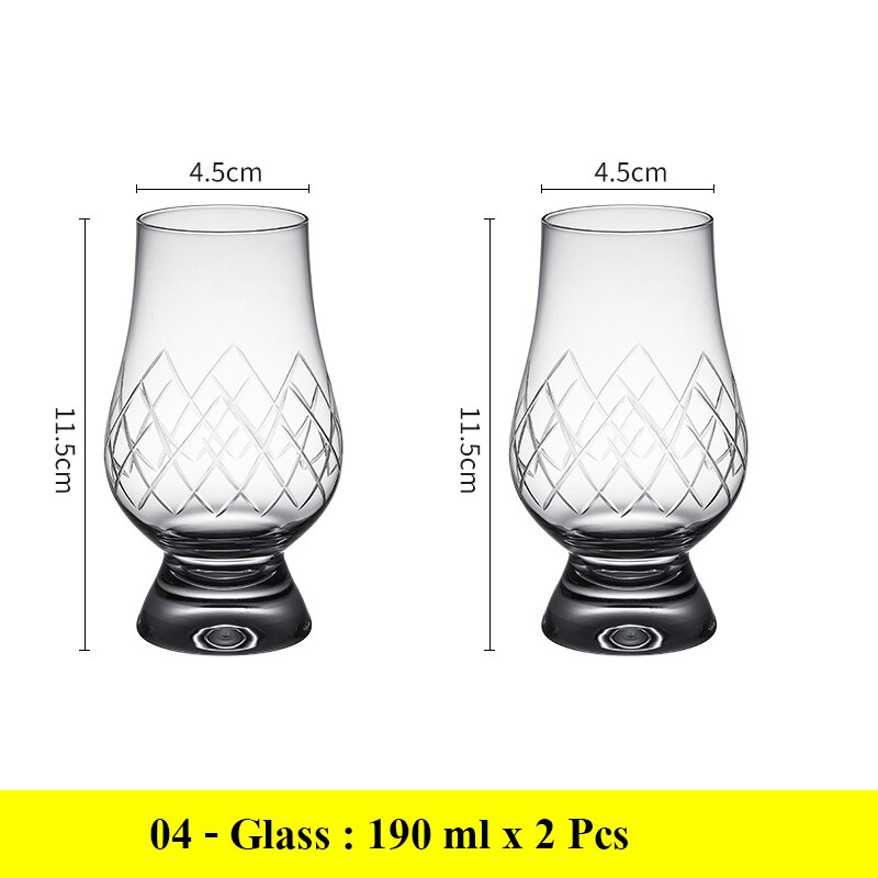 Set of 2 cool whiskey glass home party glass cup 0902-01: 04-2 Pcs