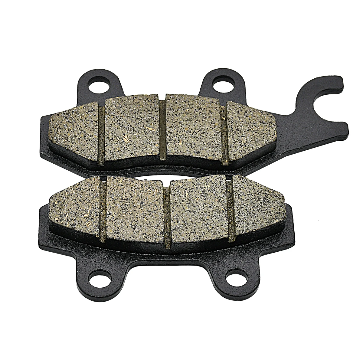 Motorsykkeldeler foran og bak bremseklosser for hisun 250 450 550 750 sector 800 1000 strike tactic 400 500 700 forge  hs400 hs500