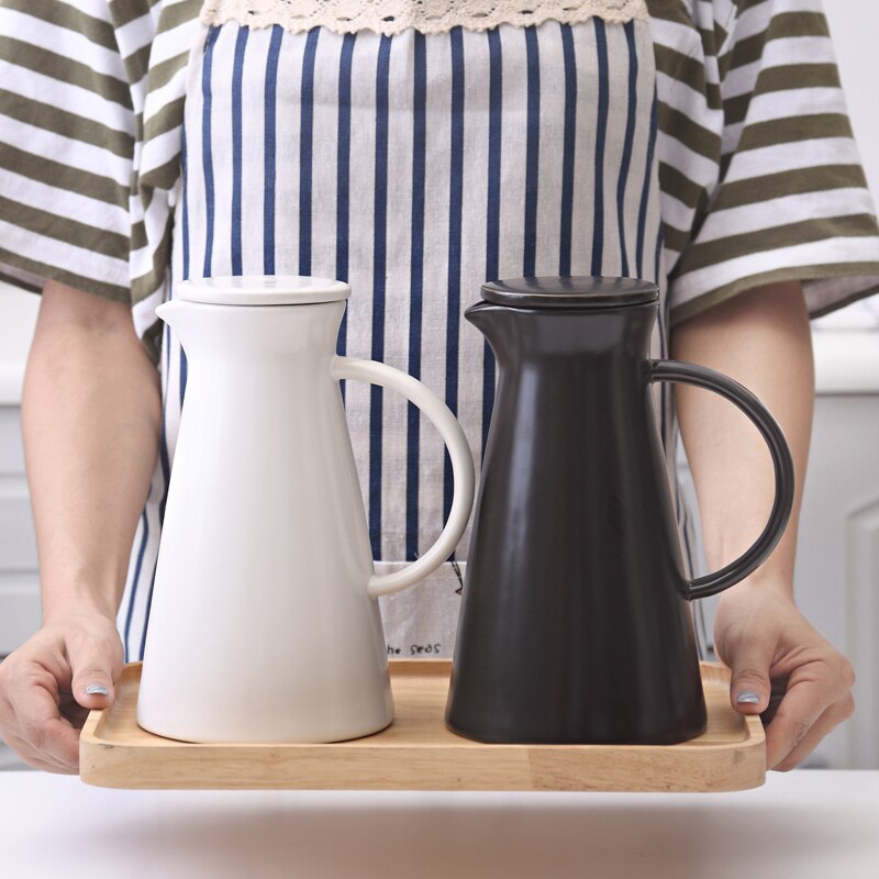 1100ML Water Jug Office Lemonade Pitcher Cold Water Jar Tea Pot Heatproof Beverage Drink Dispenser Drinkware Tea Kettle