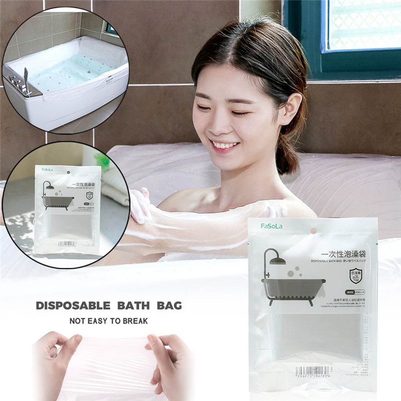 Bathtub Bath Bag Disposable Bath Bag Bath Barrel Adult Bath Plastic Household Bathroom Disposable Bathtub Cover