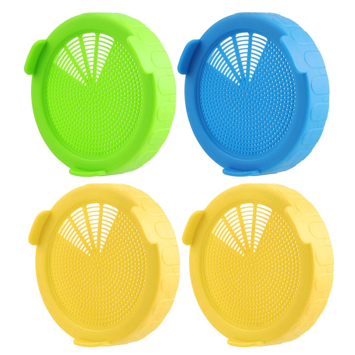 2pcs Sprouting Lids Wide Mouth Mason Jar Screen Sprouting Strainer Lid Kit for Growing Bean Broccoli Alfalfa Salad Sprouts