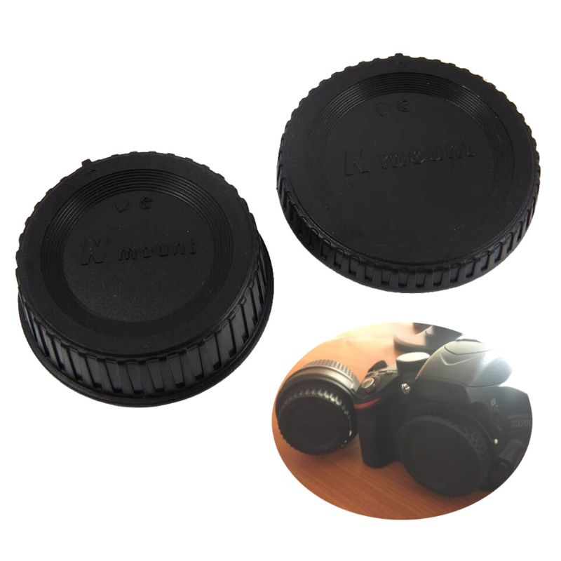 Y1UB Rear Lens Cover Camera Front Body For N-ikon DSLR AI Replace BF-1B LF-4