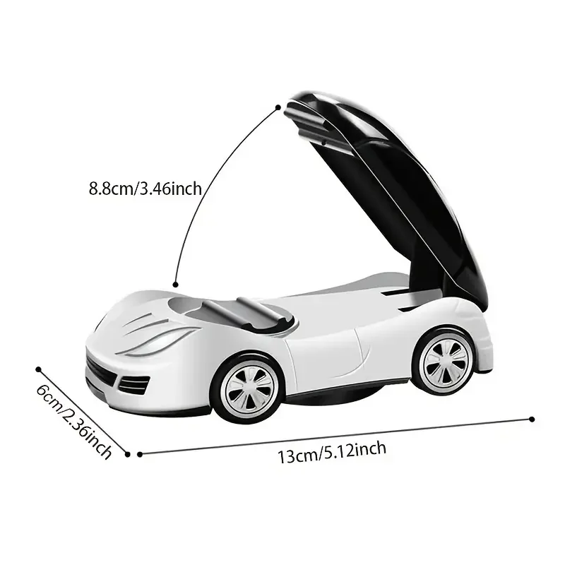 Car Model Phone Stand Bracket Foldable Car Dashboard Phone Holder 360° Rotation Universal Mobile Phone Holder Car Accessories