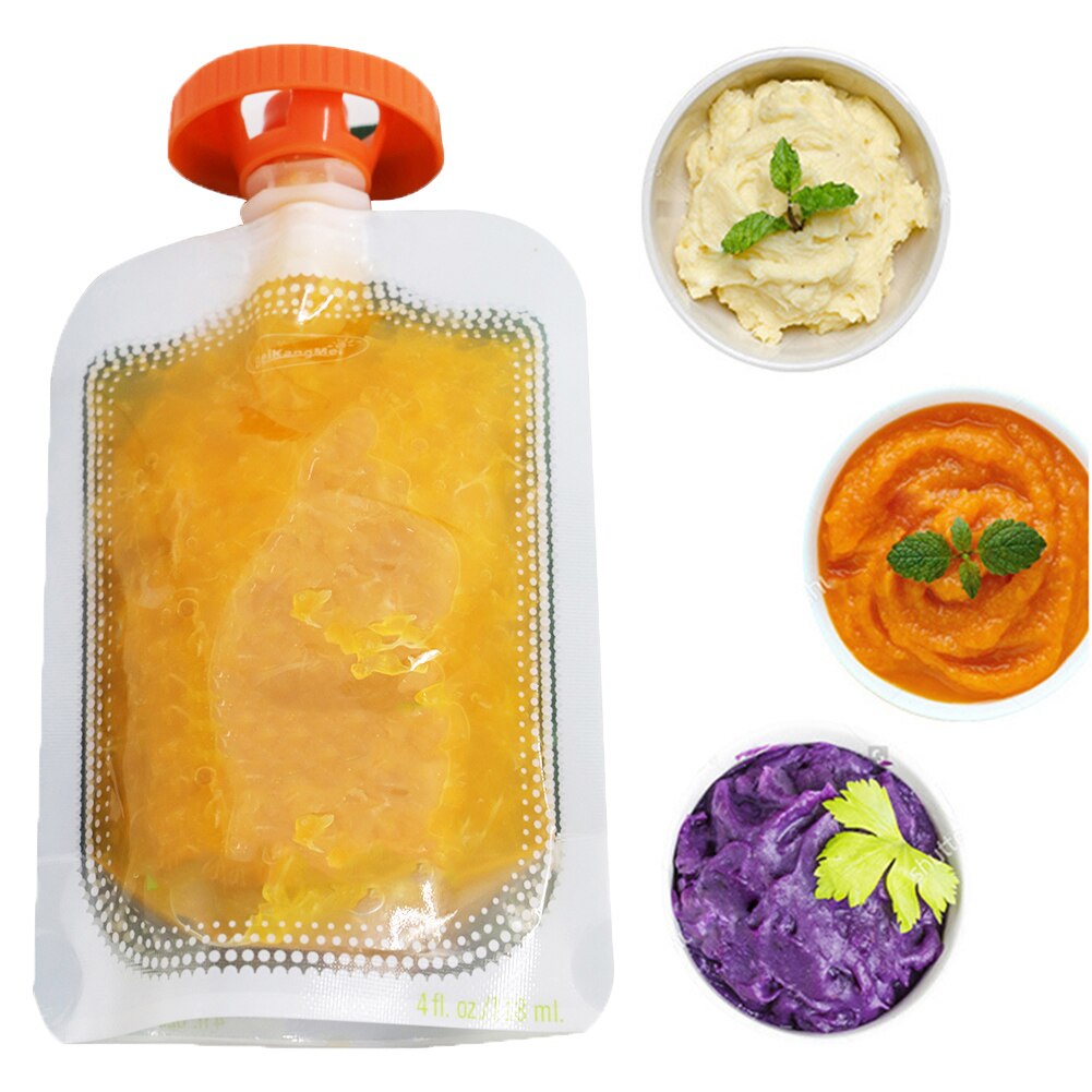 Puree Knijper Voedsel Station Squeeze Sap Station Babyvoeding Dispenser Zakken Voedsel Maker Opslag Verpakking Machine Fruit Puree Packin