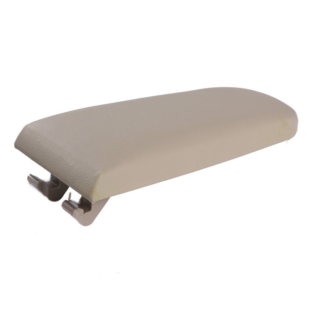 Leather Armrest Cover Car Center Console Armrest Cover Lid For Jetta Bora Golf MK4 Beetle Skoda Octavia Passat B5: Beige