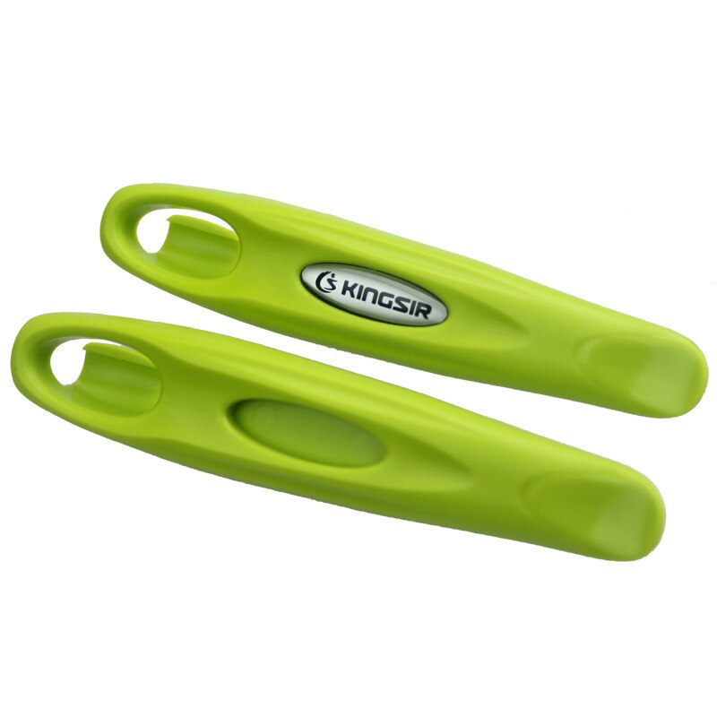 KINGSIR tiges de pneu de vélo de montagne tiges de creusement améliorées outils de pneu tiges de pneu accessoires d'équitation: Green