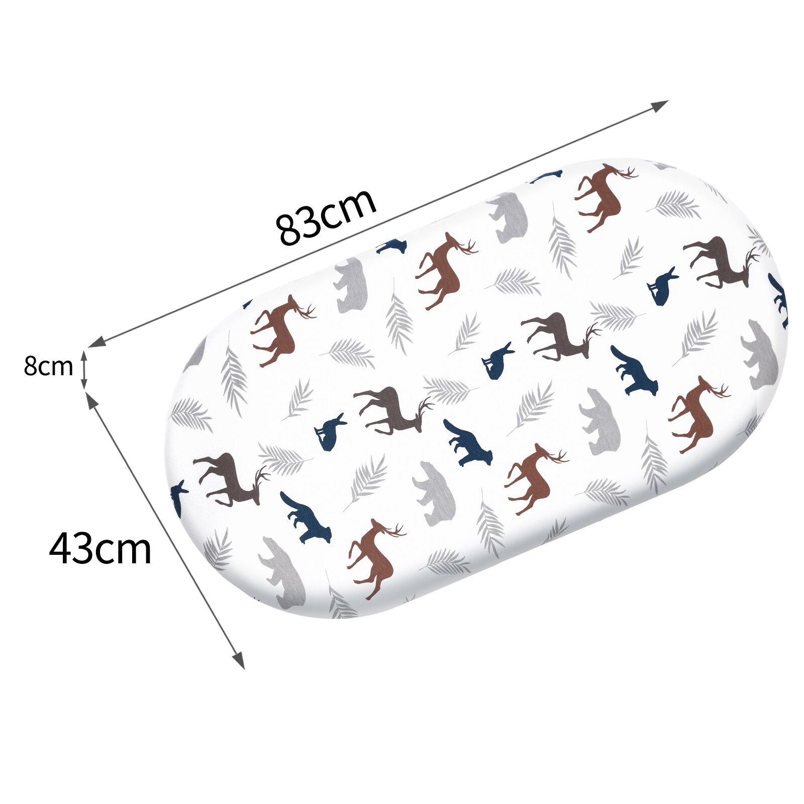 Baby-korbwiege Blatt einstellen-3 Pack Ultra Weiche dehnbar Wiege Blätter, passen für Stubenwagen Matratze Pad Abdeckung, unisex Jungen &Ampere; Mädchen