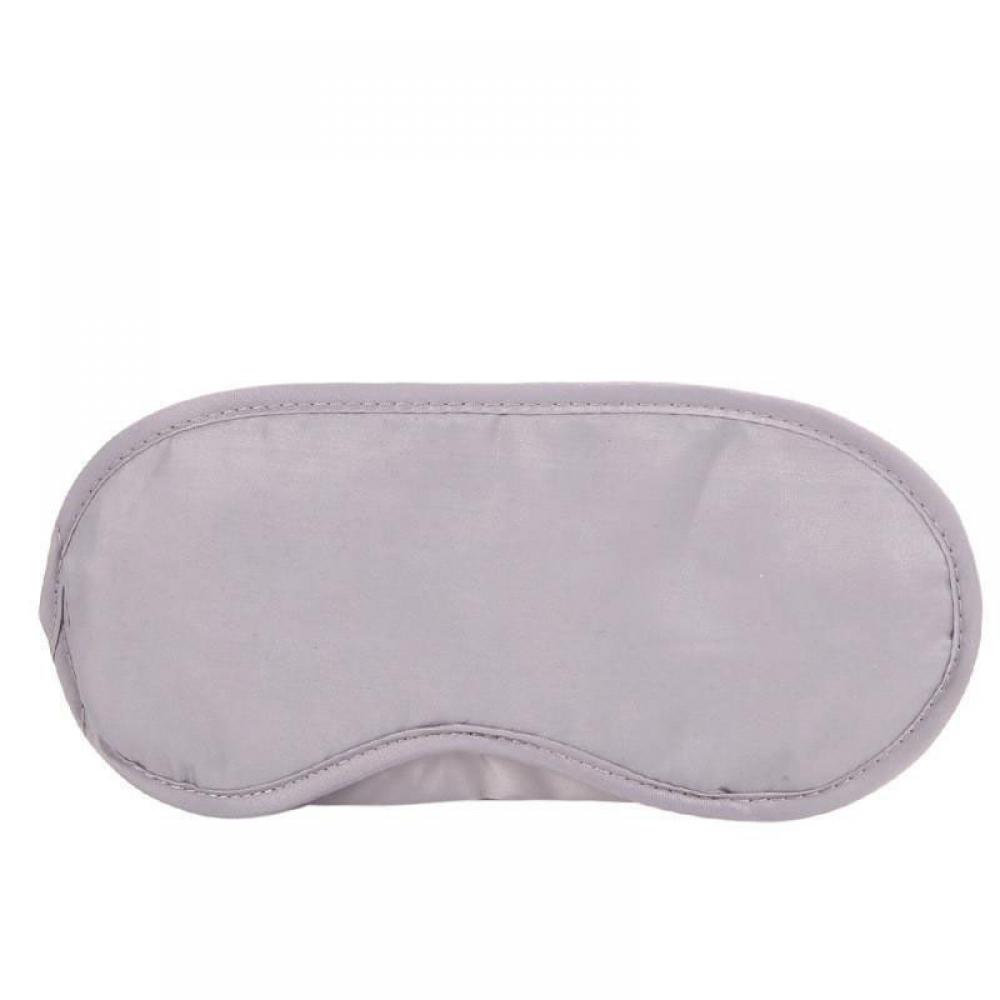 Eye Mask Eye Shade Nap Cover Travel Office Sleeping Rest Aid Cover Blindfold Eye Patch Travel Accessories: grey