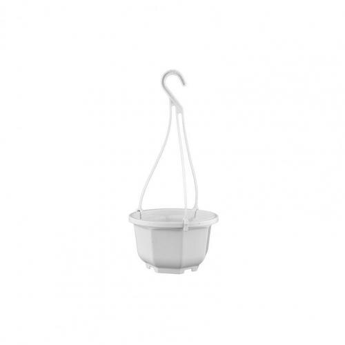 80%HOTDurable Flowerpot Multiple Specifications Anti-sun Plant Accessories Fall-resistant Holes Flower Planter for Plants: Porcelain White 100
