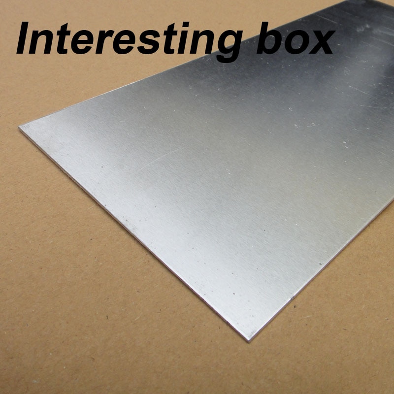 100 * 200 * 1mm aluminum plate diy model aluminum sheet metal plate pure aluminum sheet sheet