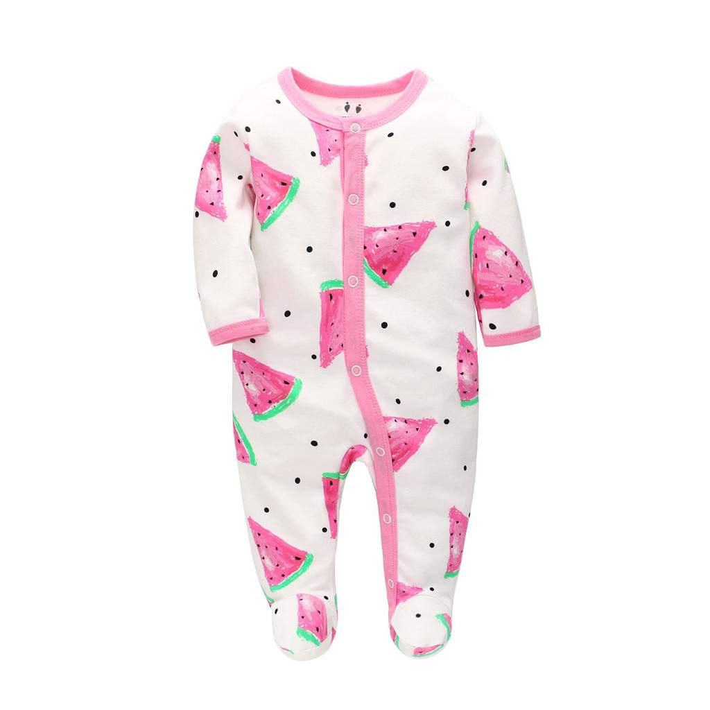 Pasgeboren Baby Jumpsuit Kleding Baby Meisjes Jongens Met Lange Mouwen Cartoon Dier Romper Jumpsuit Outfits Playsuit Winter Leuke #903: PK / 12m