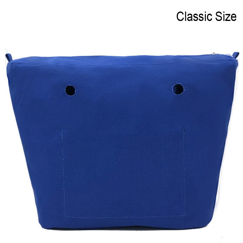 Insertos impermeables sólidos de tamaño clásico para bolsa O Obag, inserto de forro interior, bolsillo, accesorios de bolso: sky blue classic