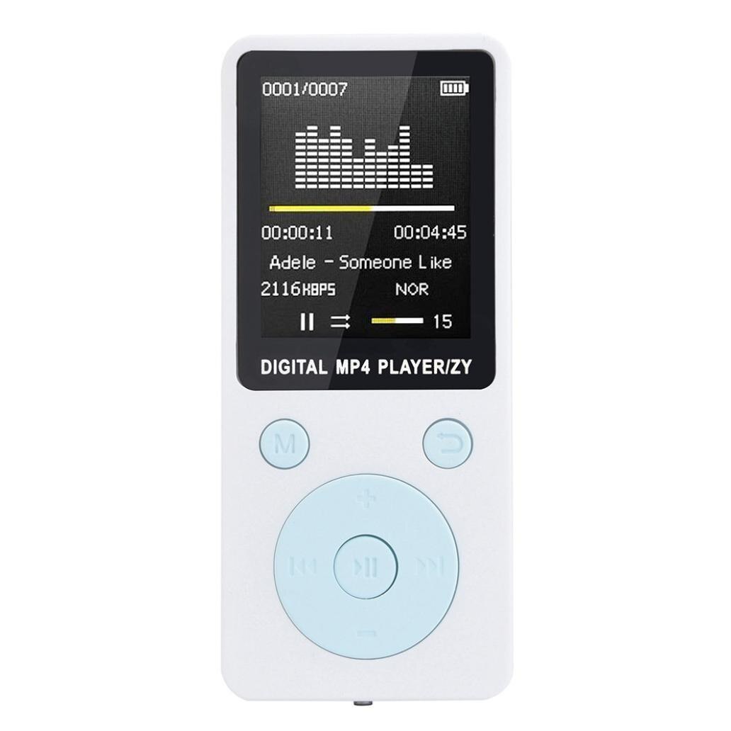 CARPRIE MP4 Lossless Sound Music Player FM Recorder MP4 Player Card Can play music and videos: WH