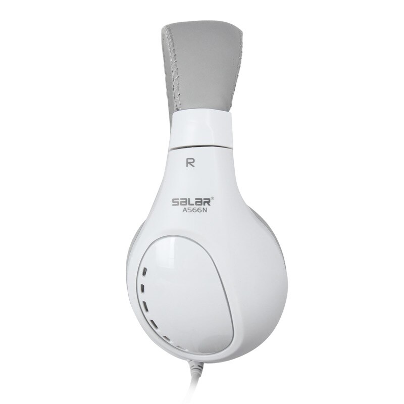 Salar A566N Gaming Headset 3.5mm Wired Headphones with Microphone Stereo Surround Headband for Computer PC Gamer