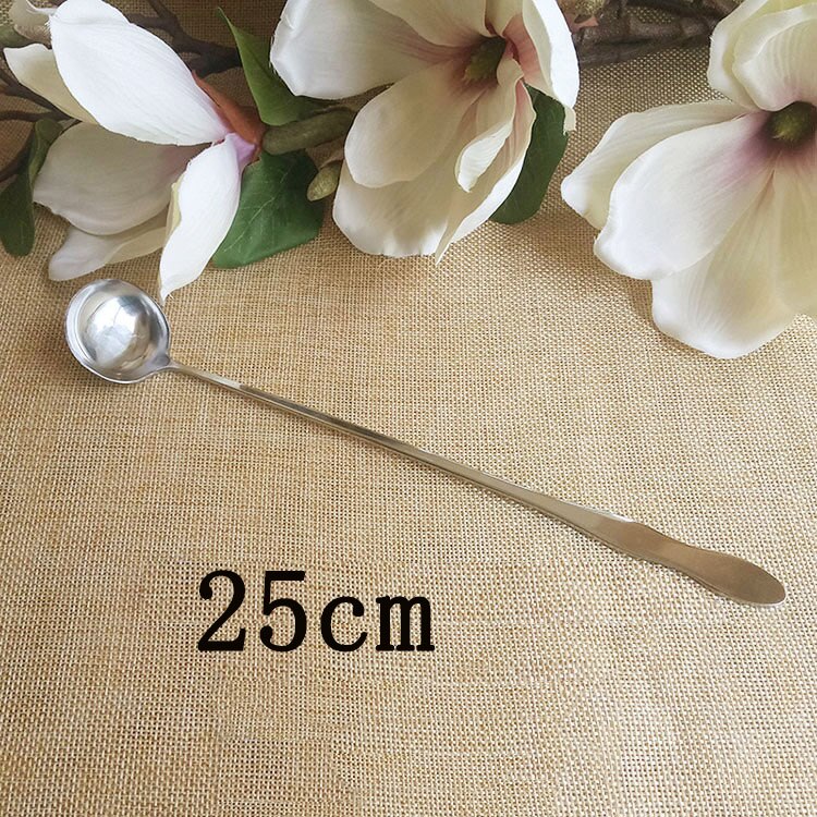 350/550/900ml ljus smältkärl vax smältkopp vax smältkärl ljusgjutning hällkruka för hem diy ljusverktyg: 25cm- skedar