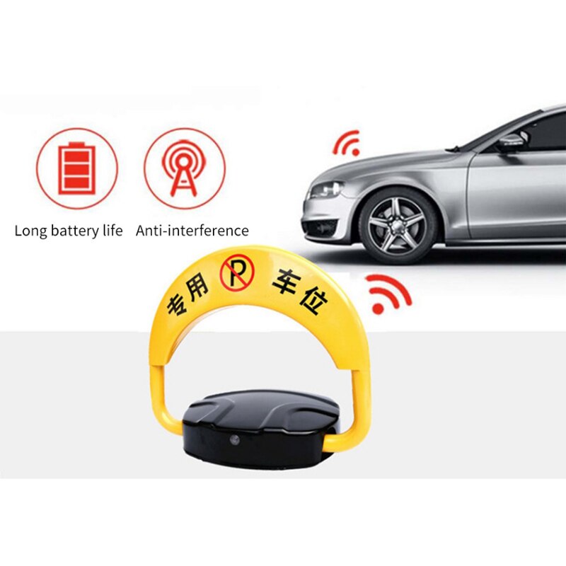 Car intelligent remote control Parking lock Thicken Collision Garage Automatic induction waterproof