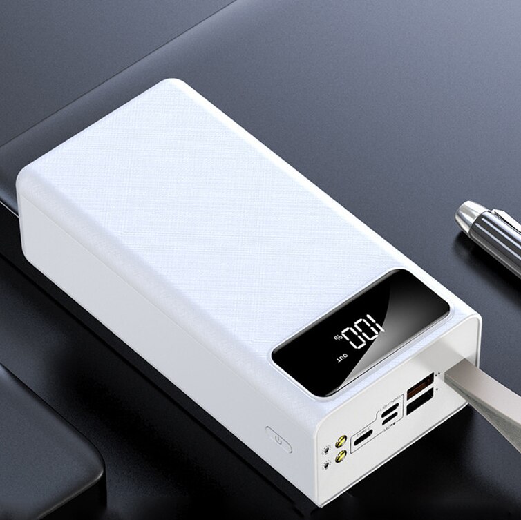 Banca di potere 80000mAh Grande Capacità Del Caricatore 2USB Esterno Batteria Da Viaggio Di Emergenza della Banca di Potere per Xiaomi Samsung