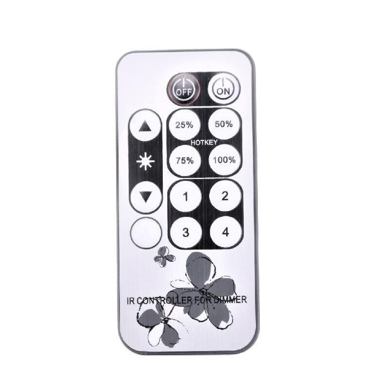 300W Triac LED Dimmer Switch 110V 220V ON OFF with Remote Controller Wall Mount for LED Light Strip Lamp Brightness Adjustable