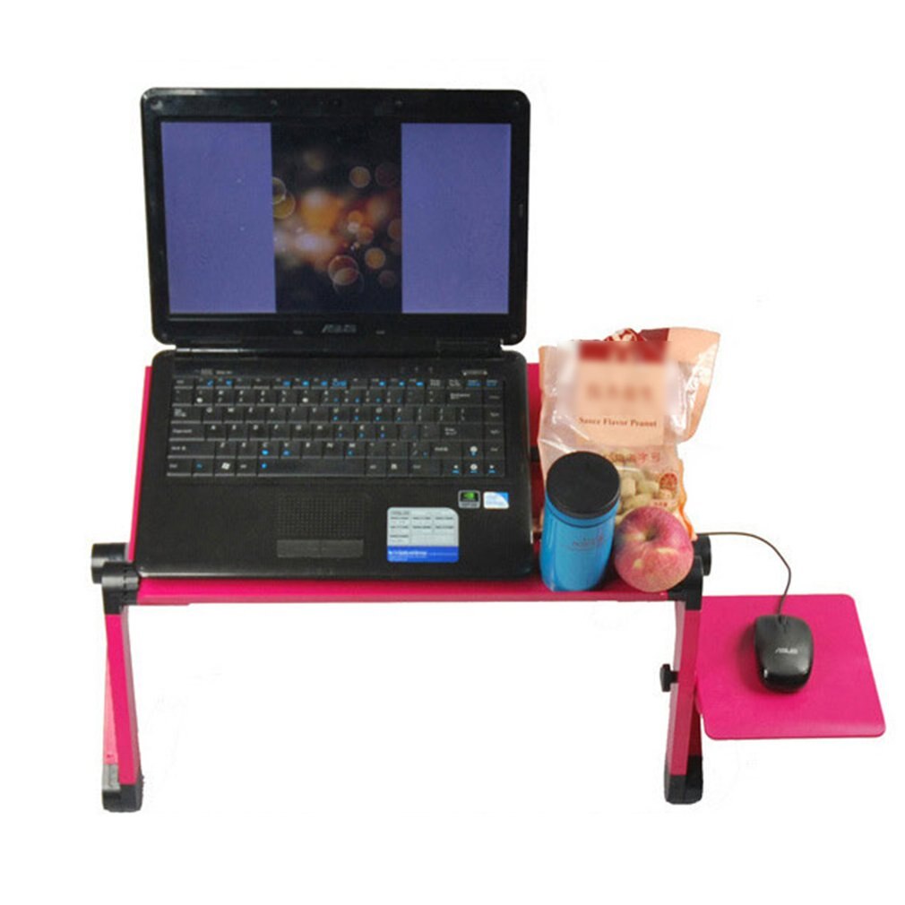 Laptop Desk Magnesium Alloy ABS With Dual Fans Collapsible No Installation Required One Second Lock Place Your Laptop