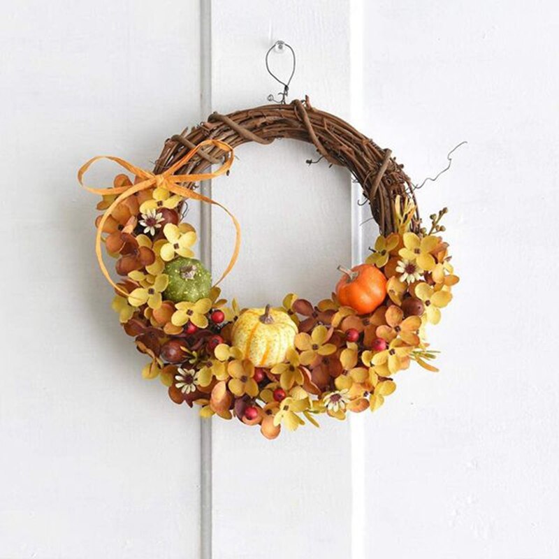 10 Pcs Natural Vine Vine Ring Wine Flower Branch Wreath Decoration Wooden Wig for Craft,Decor,Door,House-Round