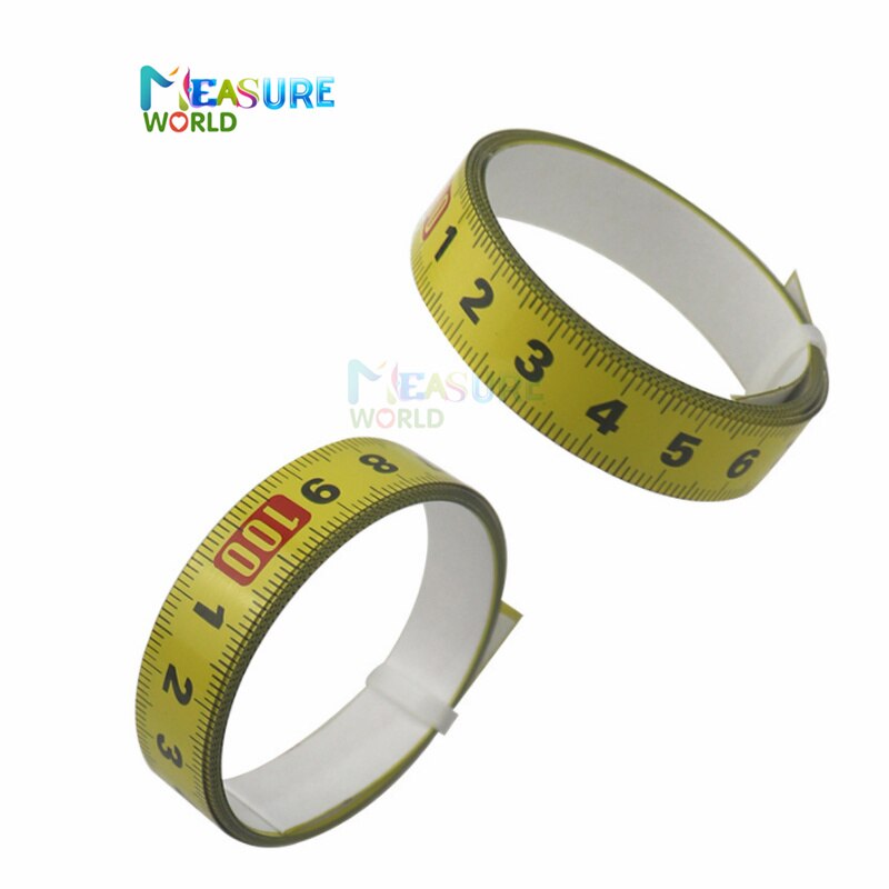 1M-5M Miter Track Tape Measure Self Adhesive Metric Steel Ruler Miter Saw Scale For T-track Router Table Saw Measuring Tool