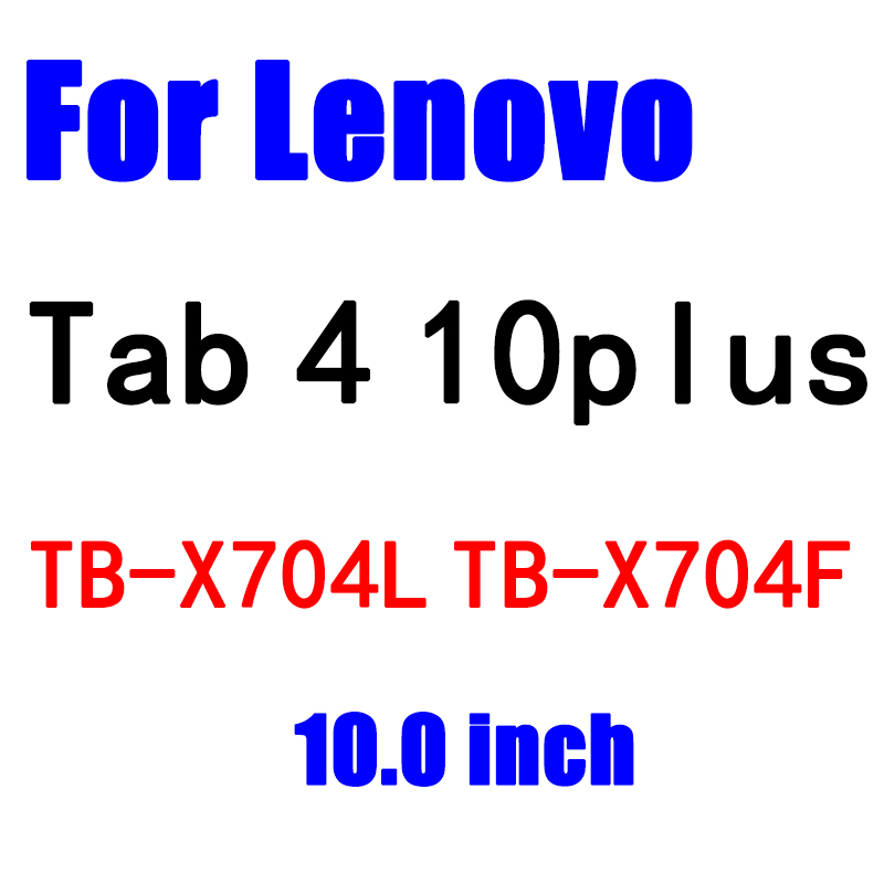 Szkło hartowane dla Lenovo patka 4 10 8 plus TB-X304L TB-X304F TB-X704L patka 3 3zawodowiec joga zakładka X90 X90F ochrona ekranu tabletu film: Tab 4 10plus 10cal