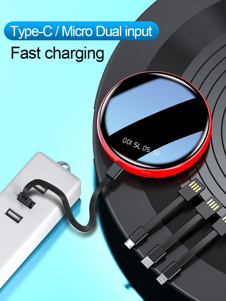 Powerbank Portable power bank 20000mah 10000mah External battery fast charge iphone 12 13 Portable battery