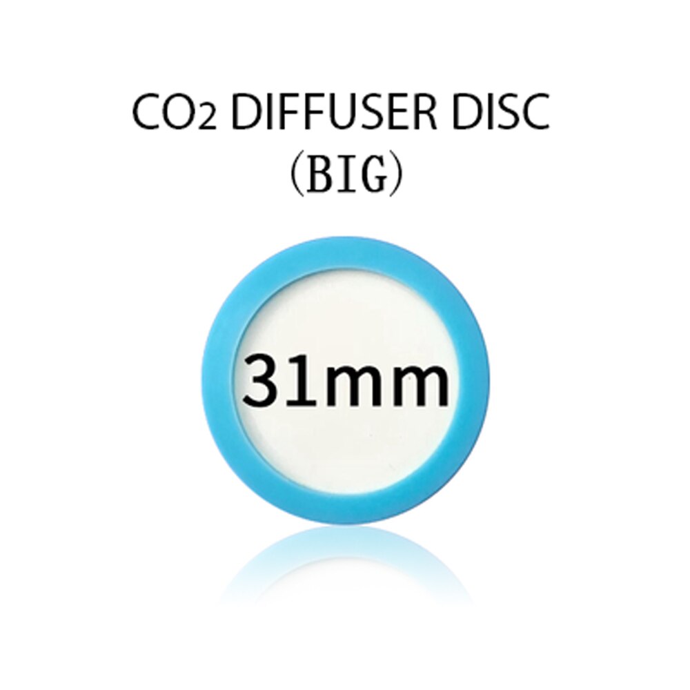Aquarium CO2 Diffuser chip Carbon Dioxide Kit Reactor nano Refinement Ceramic Disc Replacement Slice Aquatic Fish Tank Plant: 31mm