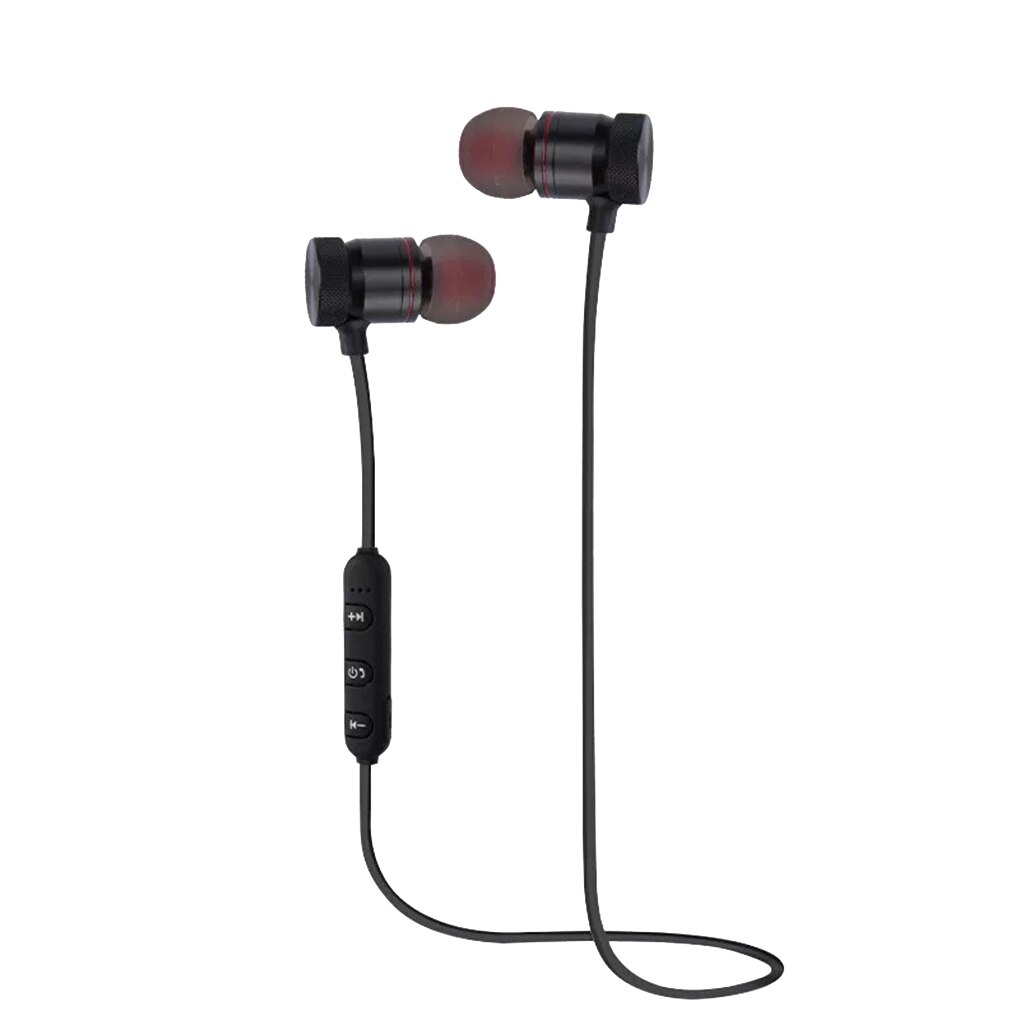 Bluetooth 4.1 Magnetische Draadloze Bluetooth Oortelefoon Stereo Sport Waterdichte Oordopjes Draadloze In-Ear Headset Met Microfoon Voor Iphone