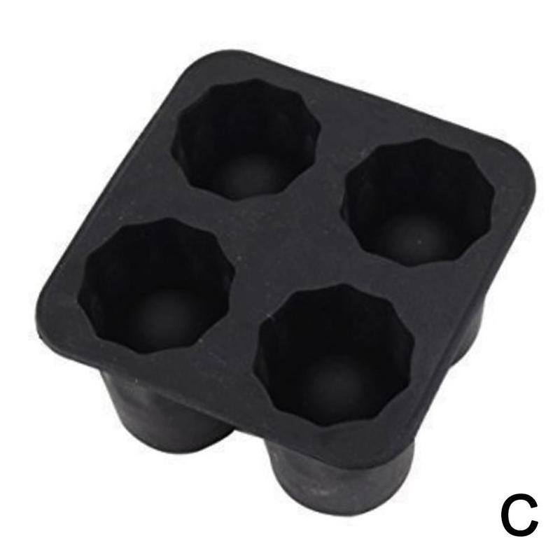 Ice Cube Tray Mold Maakt Shot Bril Ice Mold Zomer Mold Ice Tool Shot Glas Ijs Drinken Gereedschap keuken Lade F0P8: Red