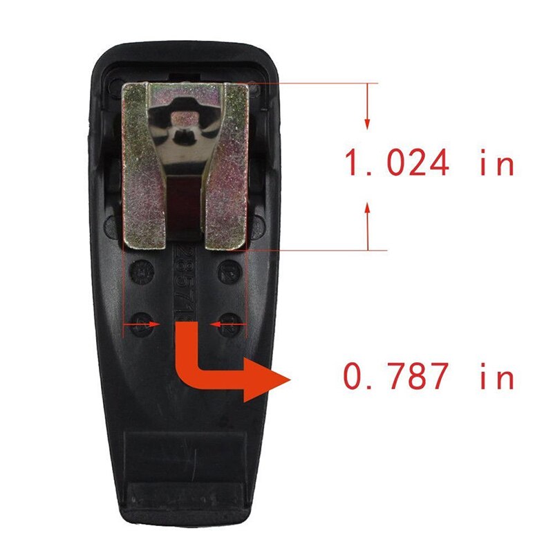 12Stck Gürtel Clip für Motorola XTS2500 HT1250 HNN9013 NTN9858 GP328 GP338 GP340 GP140 MTX850 Profi5150 XTS1500 Talkie-walkie Klemme