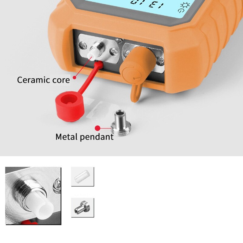 1Mw With 5Km Visual Fault Locator 3in1 Optical Power Meter Visual Fault Locator Network Cable Test Lighting Optical Fiber Tester