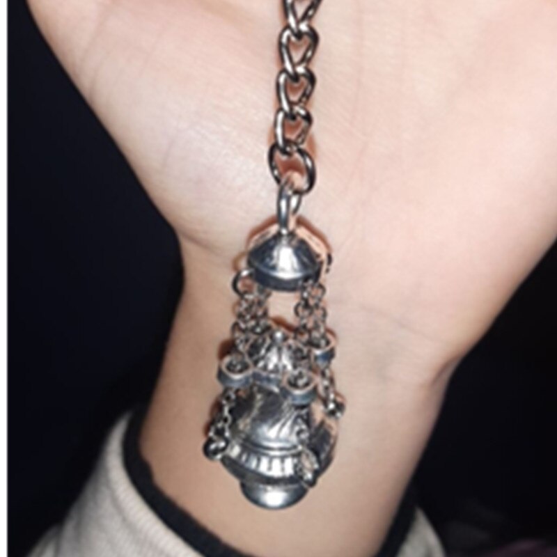 Nuovi regali di souvenir bruciatore di incenso cristiano portachiavi portachiavi religioso borsa pendente accessori portachiavi