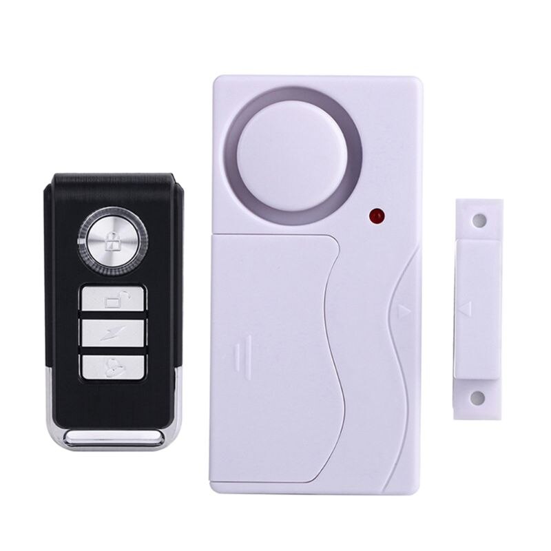 Wireless Door Alarm AntiTheft Burglar Alert Warning Alarm System Magnetic Sensor